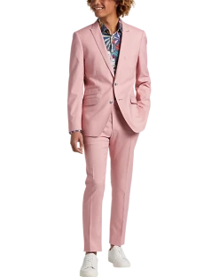 Paisley & Gray Slim Fit Suit Separates, Pink Carnation -&Collar Shop MW40 3XK0 45 PAISLEY GRAY PINK CARNATION ALT1 1