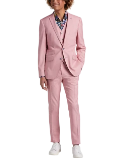 Paisley & Gray Slim Fit Suit Separates, Pink Carnation -&Collar Shop MW40 3XK0 45 PAISLEY GRAY PINK CARNATION ALT9 1