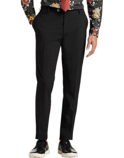 Paisley & Gray Slim Fit Suit Separates Pants, Jet Black