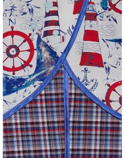 Paisley & Gray Slim Fit Suit Separates Coat, Red & Blue Seersucker Plaid -&Collar Shop MW40 3XKJ 67 PAISLEY GRAY RED BLUE SEERSUCKER ALT4