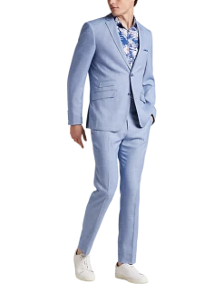 Paisley & Gray Slim Fit Suit Separates, Blue Sharkskin 9 Paisley & Gray Slim Fit Suit Separates, Blue Sharkskin -&Collar Shop MW40 3XKW 56 PAISLEY GRAY BLUE SHARKSKIN ALT1 1