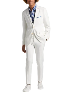 Paisley & Gray Slim Fit Suit Separates Jacket, White 10 Paisley & Gray Slim Fit Suit Separates Jacket, White -&Collar Shop MW40 3XL5 49 PAISLEY GRAY LILY WHITE ALT1