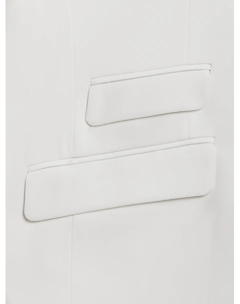 Paisley & Gray Slim Fit Suit Separates Jacket, White 7 Paisley & Gray Slim Fit Suit Separates Jacket, White - Image 5