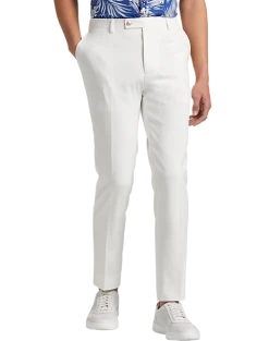 Paisley & Gray Slim Fit Suit Separates Pants, White
