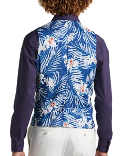 Paisley & Gray Slim Fit Suit Separates Vest, White -&Collar Shop MW40 3XL9 49 PAISLEY GRAY LILY WHITE ALT1