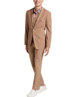 Paisley & Gray Slim Fit Suit Separates Coat, Nutmeg -&Collar Shop MW40 3XLA 08 PAISLEY GRAY NUTMEG ALT9