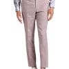 Paisley & Gray Slim Fit Suit Separates Pants, Cranberry Windowpane -&Collar Shop MW40 3XM0 60 PAISLEY GRAY CRANBERRY WINDOWPANE MAIN