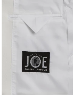 JOE Joseph Abboud Slim Fit Ljinen Blend Suit Separates, White -&Collar Shop MW40 3XNC 49 JOE JOSEPH ABBOUD WHITE ALT3