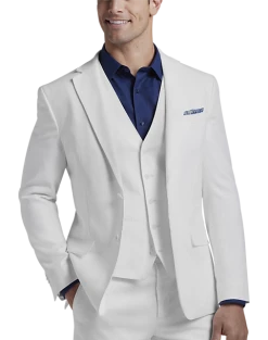 JOE Joseph Abboud Slim Fit Linen Blend Suit Separates Coat, White -&Collar Shop MW40 3XNC 49 JOE JOSEPH ABBOUD WHITE ALT7 1