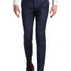 JOE Joseph Abboud Slim Fit Suit Separates Pants, Navy Plaid -&Collar Shop MW40 3XTH 61 JOE JOSEPH ABBOUD NAVY PLAID MAIN
