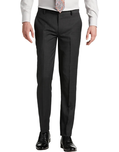 JOE Joseph Abboud Slim Fit Suit Separates Pants, Charcoal Check 3 JOE Joseph Abboud Slim Fit Suit Separates Pants, Charcoal Check