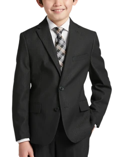 Michael Strahan Boys Suit Separates Jacket, Black
