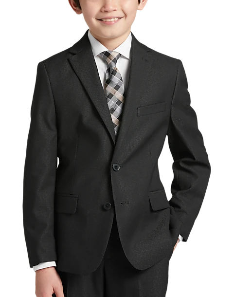 Michael Strahan Boys Suit Separates, Black 3 Michael Strahan Boys Suit Separates, Black