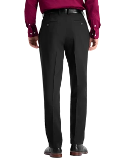Haggar Travel Performance Classic Fit Suit Separates Pants, Black -&Collar Shop MW40 3Y50 02 HAGGAR BLACK SOLID ALT1 1