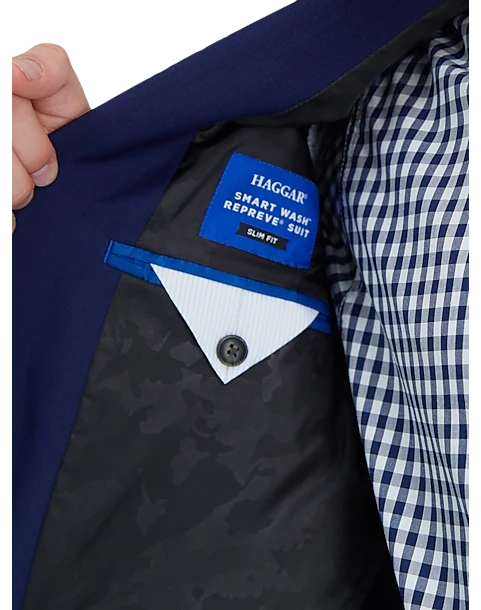 Haggar Smart Wash™ Slim Fit Suit Separates Coat, Black 5 Haggar Smart Wash™ Slim Fit Suit Separates Coat, Black - Image 3