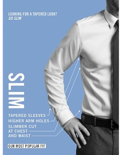 Calvin Klein Infinite Non-Iron Slim Fit Stretch Collar Dress Shirt, Blue Micro-Dot 8 Calvin Klein Infinite Non-Iron Slim Fit Stretch Collar Dress Shirt, Blue Micro-Dot -&Collar Shop MW40 540K 01 CALVIN KLEIN WHITE ALT1 5