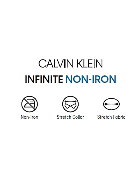 Calvin Klein Infinite Non-Iron Slim Fit Stretch Collar Dress Shirt, White 5 Calvin Klein Infinite Non-Iron Slim Fit Stretch Collar Dress Shirt, White - Image 3