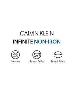 Calvin Klein Infinite Non-Iron Slim Fit Stretch Collar Dress Shirt, Petal Pink -&Collar Shop MW40 540K 01 CALVIN KLEIN WHITE ALT2 6