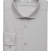 Calvin Klein Infinite Non-Iron Slim Fit Stretch Collar Dress Shirt, Pearl Gray 1 Calvin Klein Infinite Non-Iron Slim Fit Stretch Collar Dress Shirt, Pearl Gray -&Collar Shop MW40 54KM 03 CALVIN KLEIN PEARL GRAY MAIN