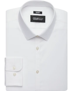 Awearness Kenneth Cole Slim Fit Performance Stretch Dress Shirt, White