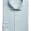 Calvin Klein Infinite Wrinkle Free Slim Fit Stretch Collar Dress Shirt, Green -&Collar Shop MW40 5EUR 37 CALVIN KLEIN LIGHT GREEN MAIN