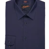 Egara Skinny Fit Dress Shirt, Navy 1 Egara Skinny Fit Dress Shirt, Navy -&Collar Shop MW40 5EXF 31 EGARA NAVY SOLID MAIN