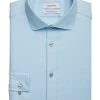 Calvin Klein Infinite Wrinkle Free Slim Fit Stretch Collar Dress Shirt, Aqua -&Collar Shop MW40 5FKU 82 CALVIN KLEIN AQUA MAIN