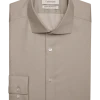 Calvin Klein Infinite Wrinkle Free Slim Fit Stretch Collar Dress Shirt, Cappuccino -&Collar Shop MW40 5FL6 07 CALVIN KLEIN CAPPUCCINO MAIN