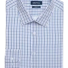 Nautica Slim Fit Four-Way Stretch Dress Shirt, Blue Plaid 1 Nautica Slim Fit Four-Way Stretch Dress Shirt, Blue Plaid -&Collar Shop MW40 5FMH 32 NAUTICA BLUE STRIPE MAIN