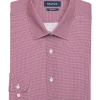 Nautica Slim Fit Four-Way Stretch Dress Shirt, Red Micro Check 2 Nautica Slim Fit Four-Way Stretch Dress Shirt, Red Micro Check -&Collar Shop MW40 5FMM 24 NAUTICA RED CHECK MAIN