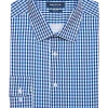 Nautica Slim Fit Four-Way Stretch Dress Shirt, Navy Check -&Collar Shop MW40 5FN3 32 NAUTICA BLUE STRIPE MAIN