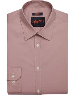 Egara Skinny Fit Point Collar Dress Shirt, Mauve