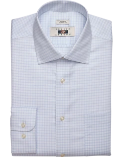 Joseph Abboud Classic Fit Dress Shirt, Blue Plaid