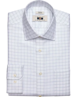 Joseph Abboud Classic Fit Dress Shirt, Blue Check