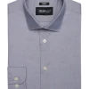 Awearness Kenneth Cole Slim Fit Spread Collar Dress Shirt, Blue Denim -&Collar Shop MW40 5FU6 51 AWEARNESS KENNETH COLE BLUE MAIN