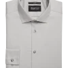 Awearness Kenneth Cole Slim Fit Performance Dress Shirt, Gray 1 Awearness Kenneth Cole Slim Fit Performance Dress Shirt, Gray -&Collar Shop MW40 5G2D 03 AWEARNESS KENNETH COLE GRAY SOLID MAIN