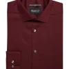 Awearness Kenneth Cole Slim Fit Performance Dress Shirt, Burgundy 1 Awearness Kenneth Cole Slim Fit Performance Dress Shirt, Burgundy -&Collar Shop MW40 5G2D 11 AWEARNESS KENNETH COLE BURGUNDY SOLID MAIN