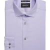 Awearness Kenneth Cole Slim Fit Performance Dress Shirt, Purple -&Collar Shop MW40 5G2M 13 AWEARNESS KENNETH COLE LAVENDER SOLID MAIN