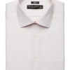 Pronto Uomo Slim Fit Queen's Oxford Dress Shirt, Blue -&Collar Shop MW40 5P00 07 PRONTO UOMO IVORY MAIN