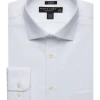 Pronto Uomo Big And Tall Classic Fit Queen's Oxford Dress Shirt, White -&Collar Shop MW40 5PA3 01 PRONTO UOMO WHITE MAIN