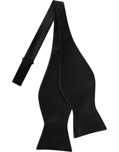 Joseph Abboud Black Self-Tie Bow Tie