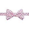 Calvin Klein Pink & Blue Check Pre-Tied Bow Tie -&Collar Shop MW40 86HZ 85 CALVIN KLEIN PINK MAIN