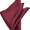 Joseph & Feiss Gold Pocket Square, Burgundy -&Collar Shop MW40 88MM 06 JOSEPH FEISS GOLD BURGUNDY MAIN