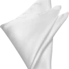 Joseph & Feiss Gold Pocket Square, White -&Collar Shop MW40 88MM 19 JOSEPH FEISS GOLD WHITE MAIN