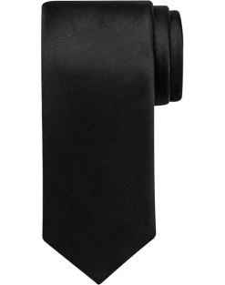 Pronto Uomo Black Narrow Tie
