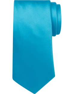 Pronto Uomo Malibu Blue Narrow Tie