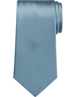 Pronto Uomo Narrow Tie, Hydrangea Blue