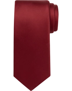 Pronto Uomo Apple Red Narrow Tie