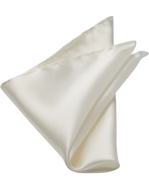 Pronto Uomo Ivory Pocket Square 3 Pronto Uomo Ivory Pocket Square