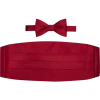 Pronto Uomo Bow Tie & Cummerbund Set, Apple Red -&Collar Shop MW40 88PG 15 PRONTO UOMO APPLE MAIN